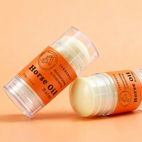Horse Oil Balm Stick - Manufacturer - Multi-Purpose Dry Skin Cuticles Minor Irritations Primer