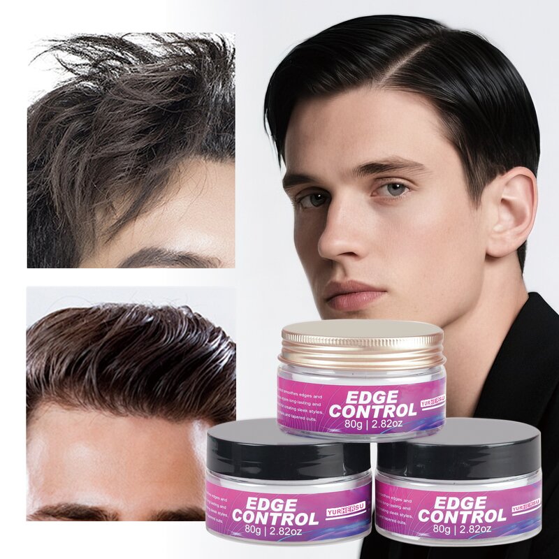 Hair Pomade Wax - Manufacturer - Professional Strong Edge Control Organic Long-lasting