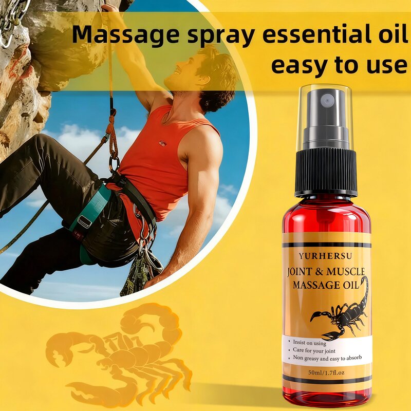 Joint Massage Oil - Manufacturer - Non-Sticky Lightweight Fast-Absorbing Skin Care