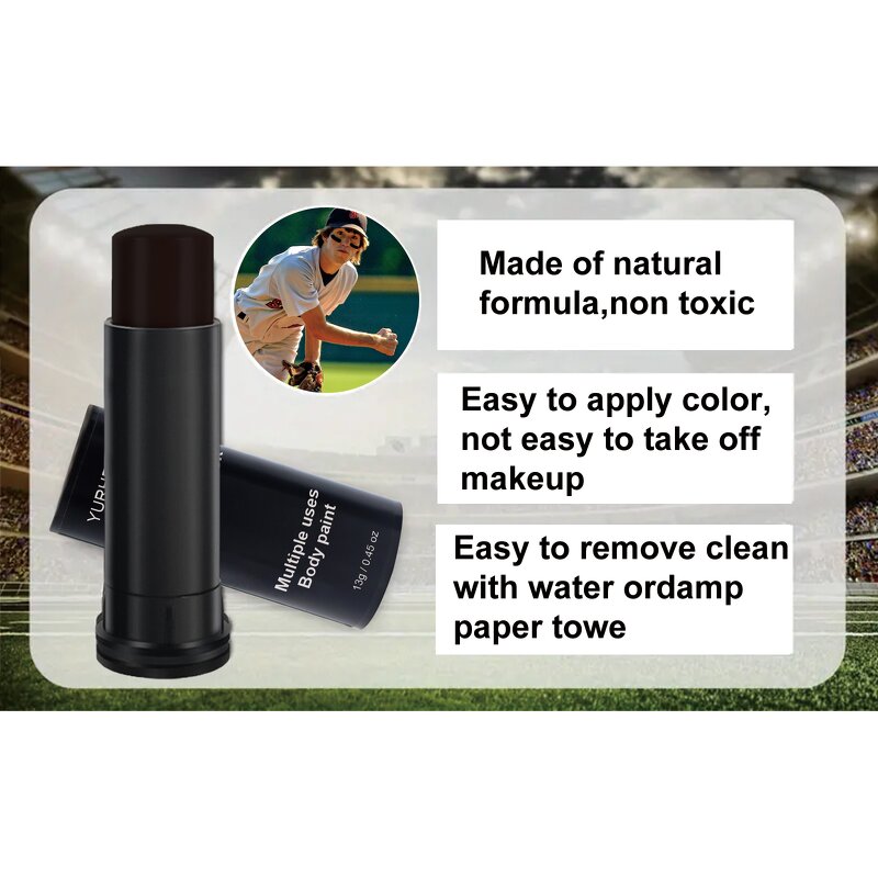 Face Paint Kit - Manufacturer - Wholesale 3-Color Camo Vitamin C Hyaluronic Acid Sports