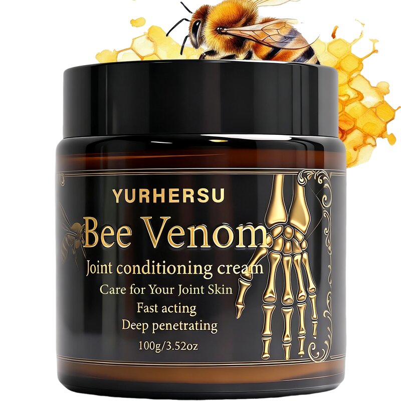 Bee Venom Joint Cream - Manufacturer - Private Label Fast-Acting Deep Penetrating Rich Texture