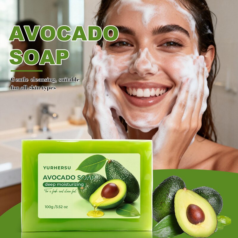 Avocado Soap Bar - Manufacturer - Wholesale Shea Butter Olive Oil All Skin Types