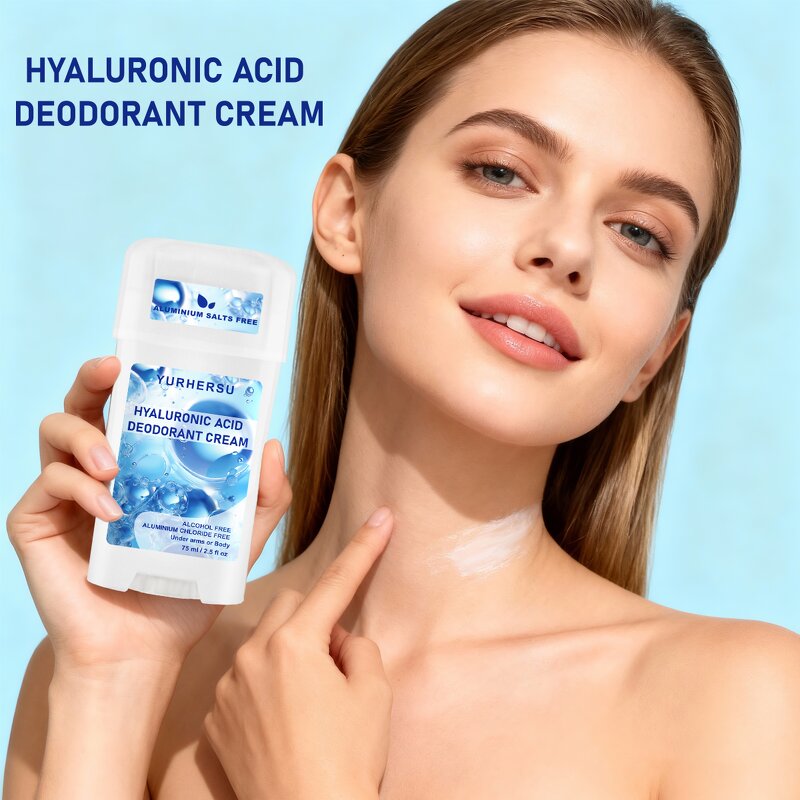 Hyaluronic Acid Deodorant Cream - Manufacturer - Shea Butter Aluminum Free Skin Hydration
