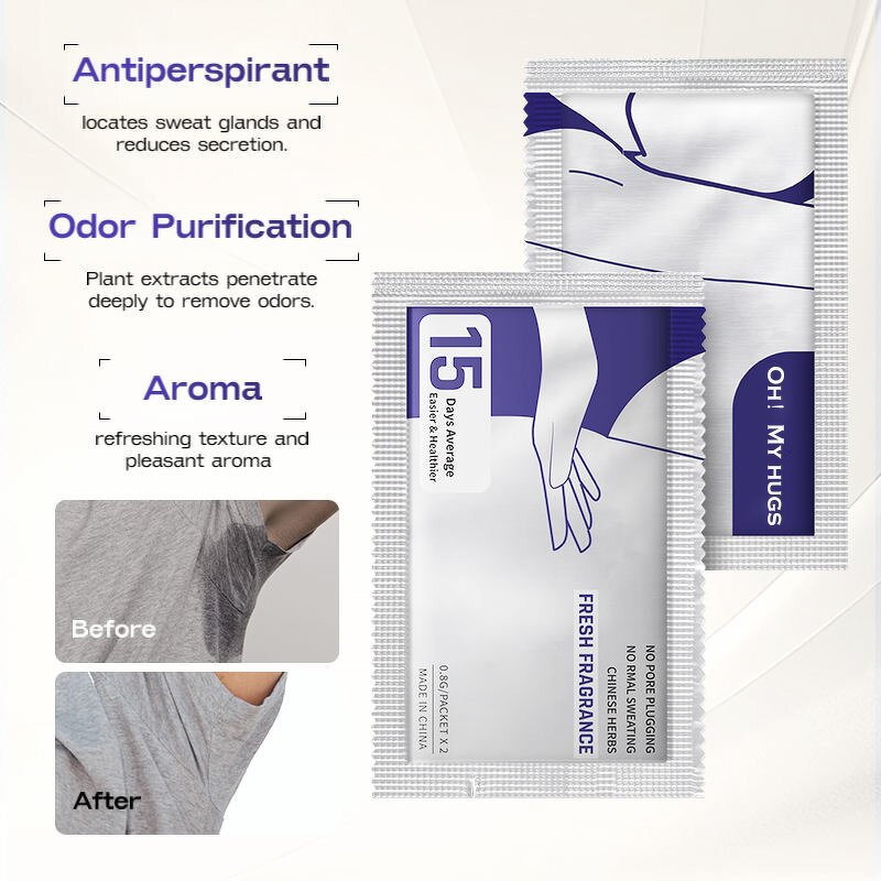 Deodorant Cream - Manufacturer - Wholesale 21 Days Long Lasting Sweat Protection Men Women