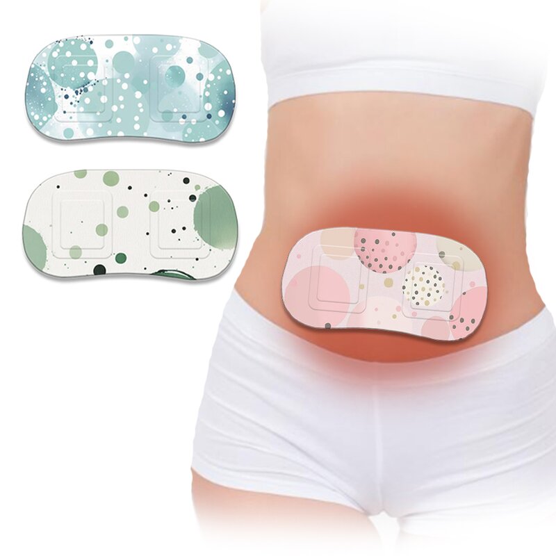 Heating Patch - Manufacturer - Purple Menstrual Pain Easing Belly Cramp