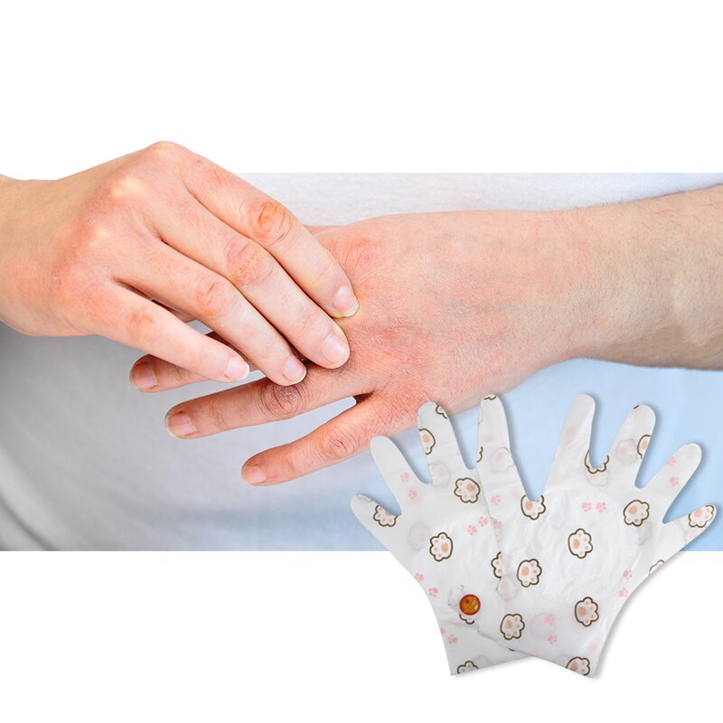 Hand Mask - Manufacturer - Moisturizing Gloves Pink Custom Logo Skin Care