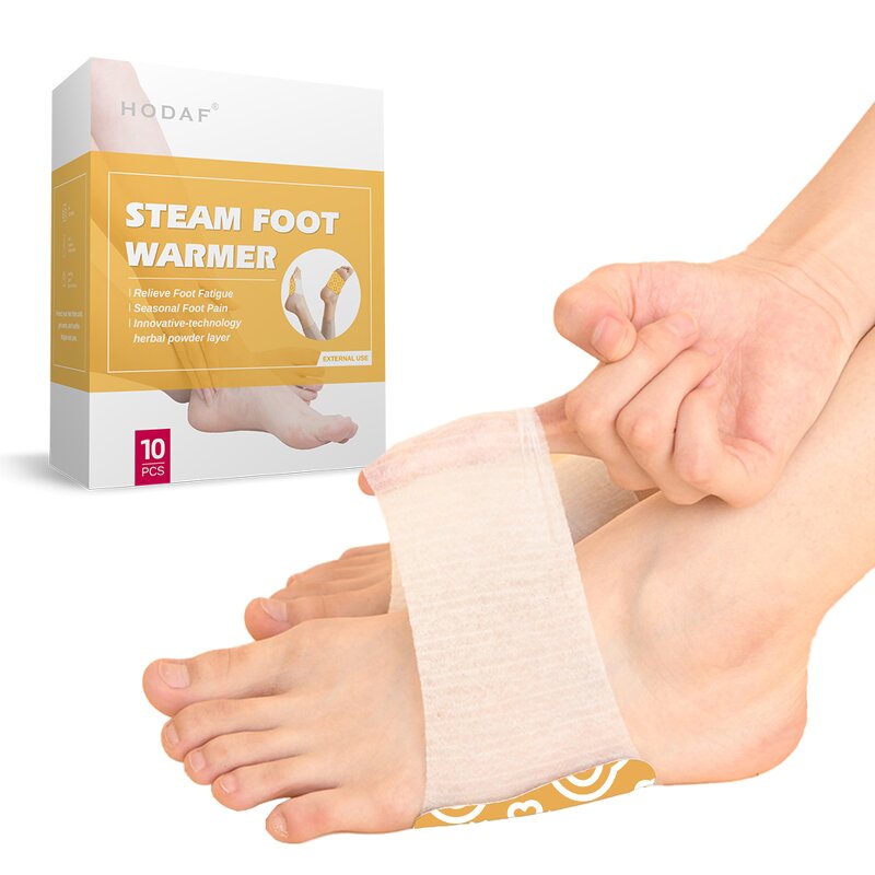 Steam Foot Warmer - Manufacturer - Mugwort Self-Heating Disposable Heat Foot Pad