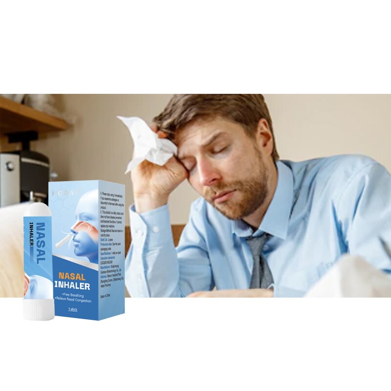 Nasal Inhaler - Manufacturer - Customized Peppermint Essential Oil Aromatherapy