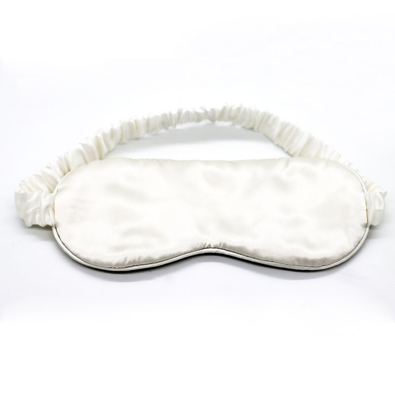Silk Sleep Eye Mask - Manufacturer - Printed Adjustable Strap Zero Eye Pressure