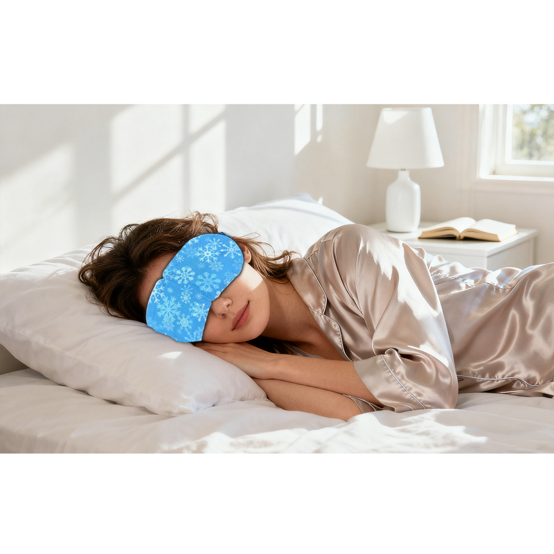 Cooling Eye Mask - Manufacturer - Reusable Cotton 3D Ice Gel Dark Circles OEM