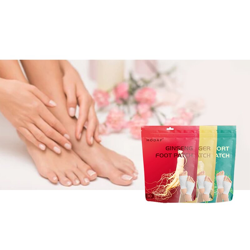 Foot Pads - Manufacturer - Natural Bamboo Vinegar Ginger Powder Cleansing