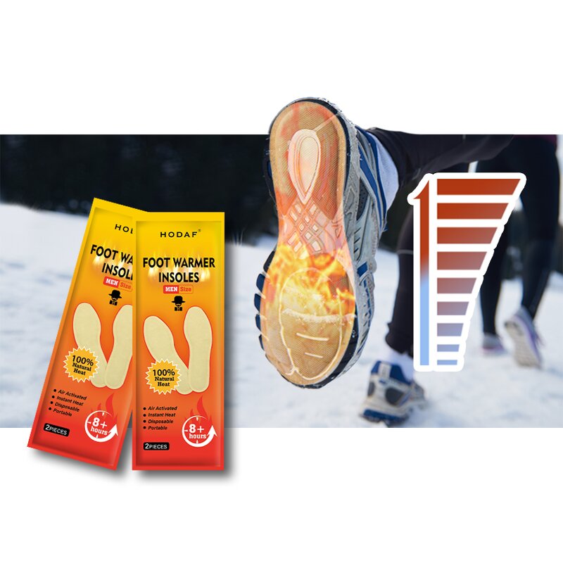 Heated Insoles - Manufacturer - Self Heating Air-Activated 8+ Hours Disposable