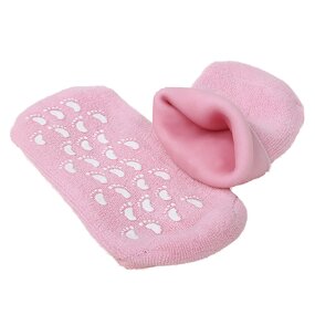 Moisturizing Socks - Manufacturer - Gel Oils Vitamins Dry Cracked Feet Skin Soft