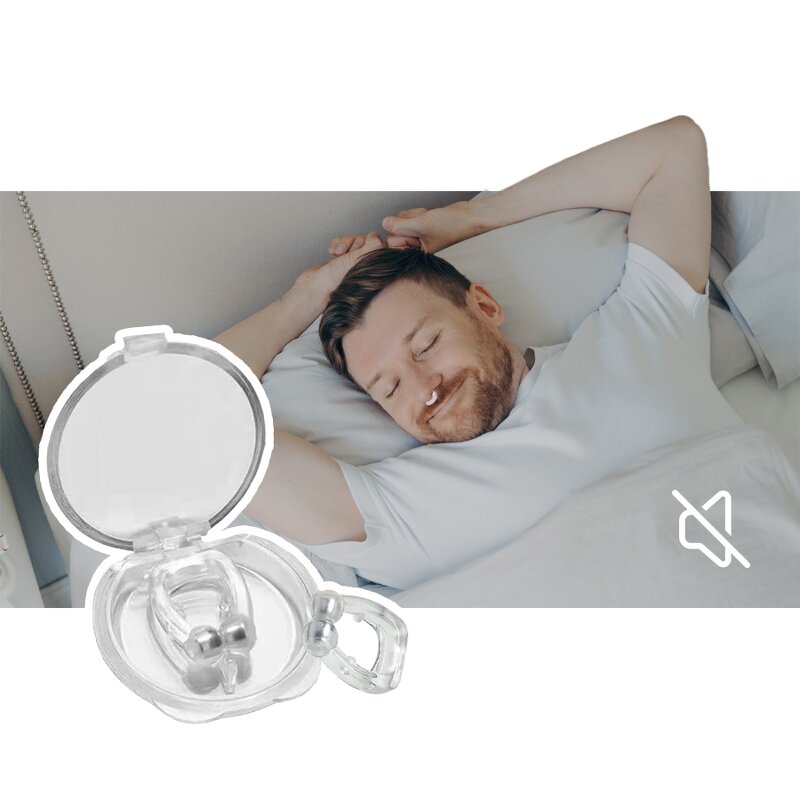 Nasal Strips - Manufacturer - Better Breath Silicone Self-adjusting Anti-Snore