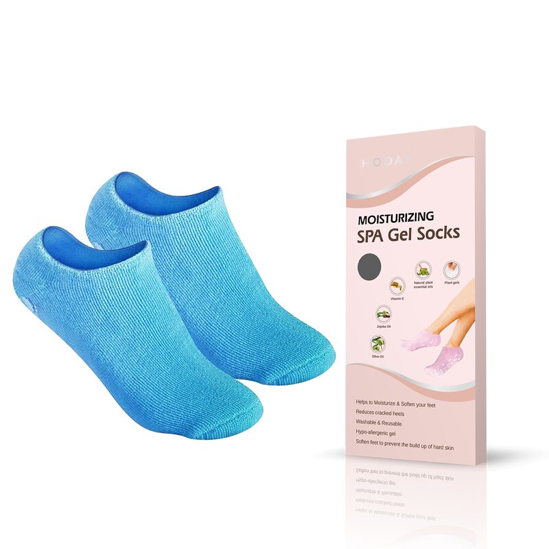 Moisturizing Socks - Manufacturer - Gel Oils Vitamins Dry Cracked Feet Skin Soft