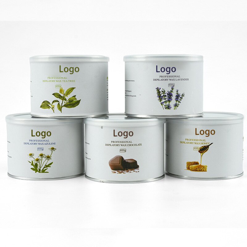 Depilatory Soft Wax - Manufacturer - 400g Canned Full Body Hair Removal Waxing