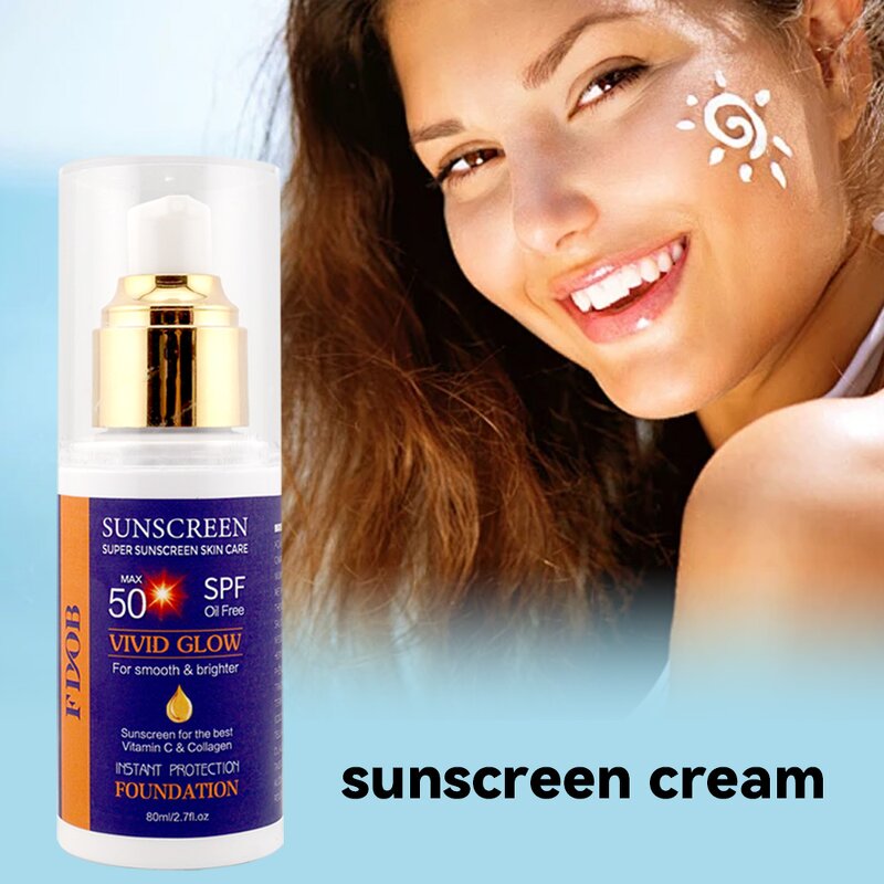 Sunscreen Cream - Manufacturer - Hot Sale Private Label SPF50 Sunblock Sensitive Skin