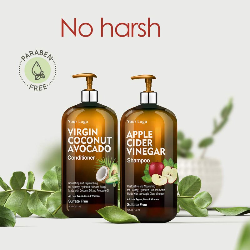 2-in-1 Shampoo Conditioner - Manufacturer - Private Label Organic Color Treated Hair Loss