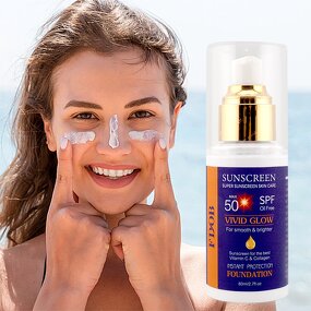 Sunscreen Cream - Manufacturer - Vegan SPF50 Mineral Oily Sensitive Skin Sunblock