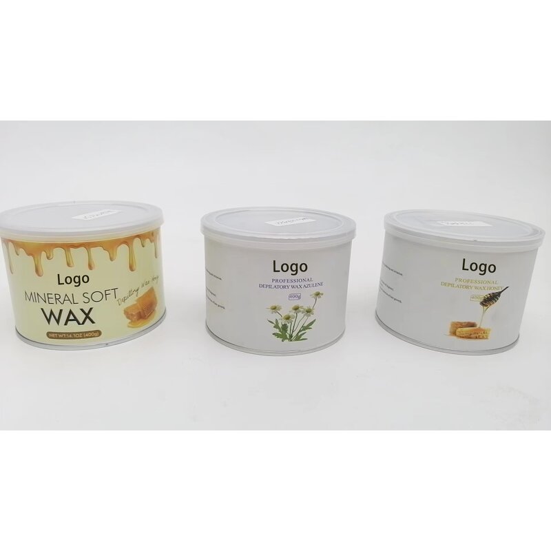 Depilatory Soft Wax - Manufacturer - 400g Canned Full Body Hair Removal Waxing