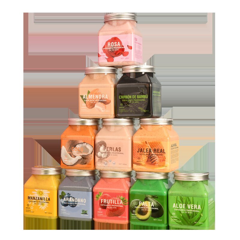 Strawberry Body Scrub - Manufacturer - Organic Whipped Avocado Exfoliating Cleansing Skin Smoothing