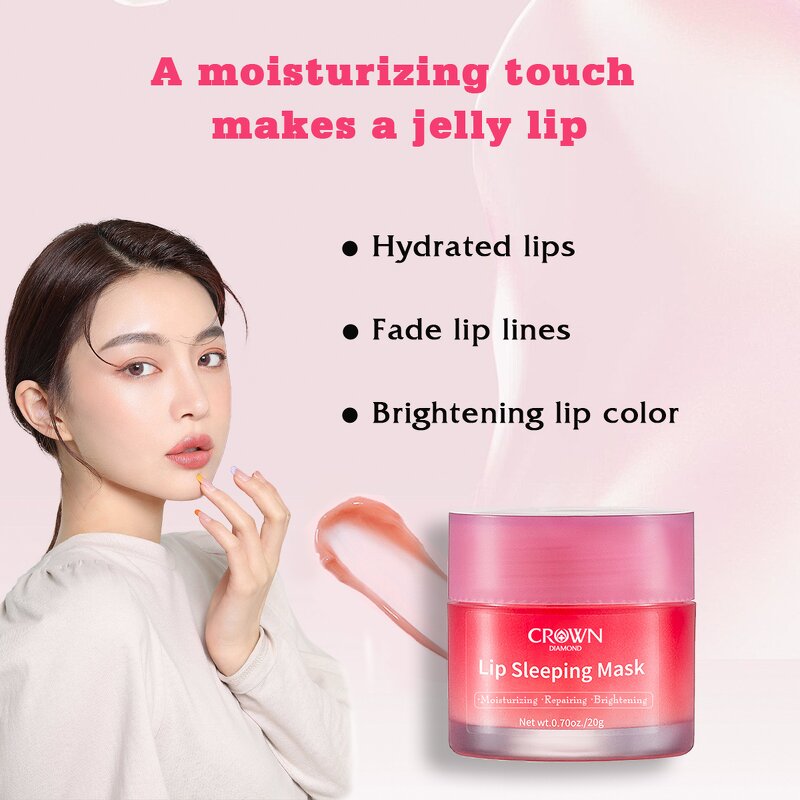 Korean Lip Sleeping Mask - Manufacturer - Natural Gloss Overnight Lines Remove Nourishing Hydrating