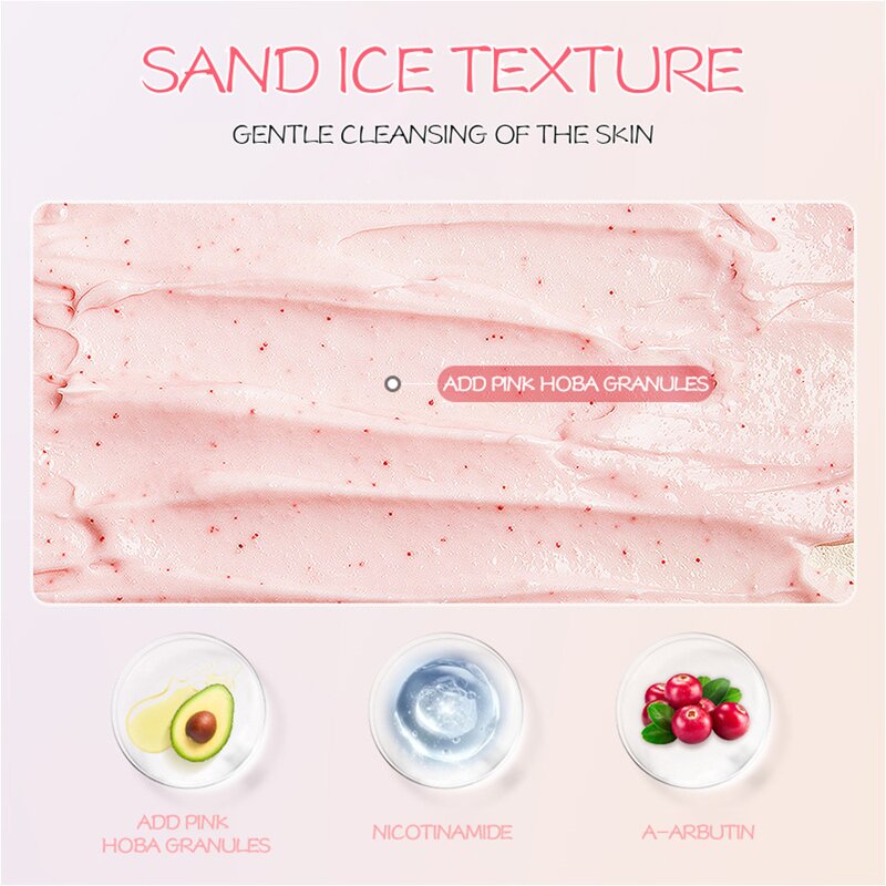 Strawberry Body Scrub - Manufacturer - Organic Whipped Avocado Exfoliating Cleansing Skin Smoothing