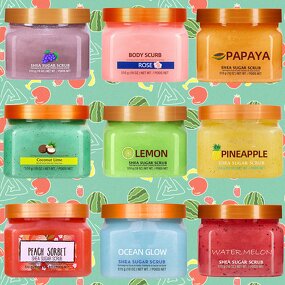 Fruit Body Scrub - Manufacturer - Private Label Papaya Watermelon Shea Butter Exfoliating Brightening