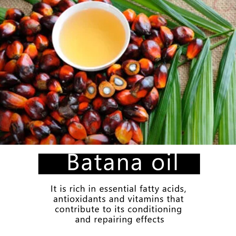 Batana Hair Oil - Manufacturer - Organic Nourishing Repair Damaged Curly Anti Frizz Smoothing