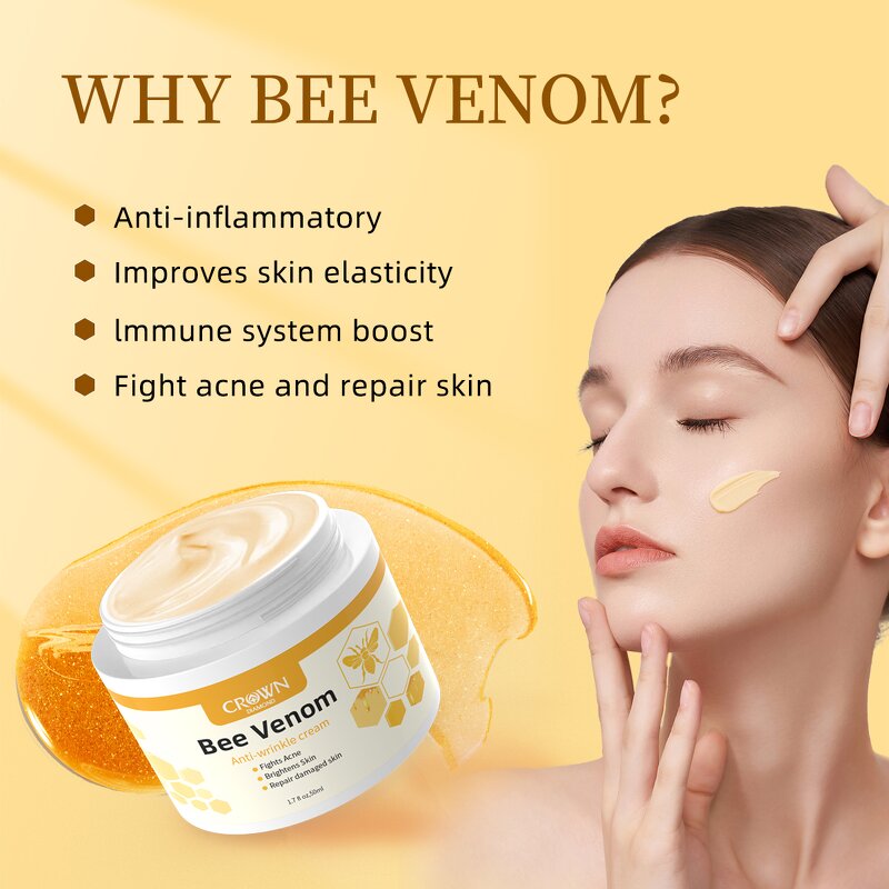 Bee Venom Face Cream - Manufacturer - Private Label Firming Brightening Anti Aging Acne Repair