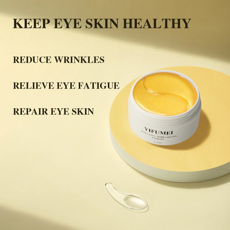 Snail Mucin Eye Pads - Manufacturer - Hydrogel Fine Lines Removal Dark Circles Tightening Eye Bag