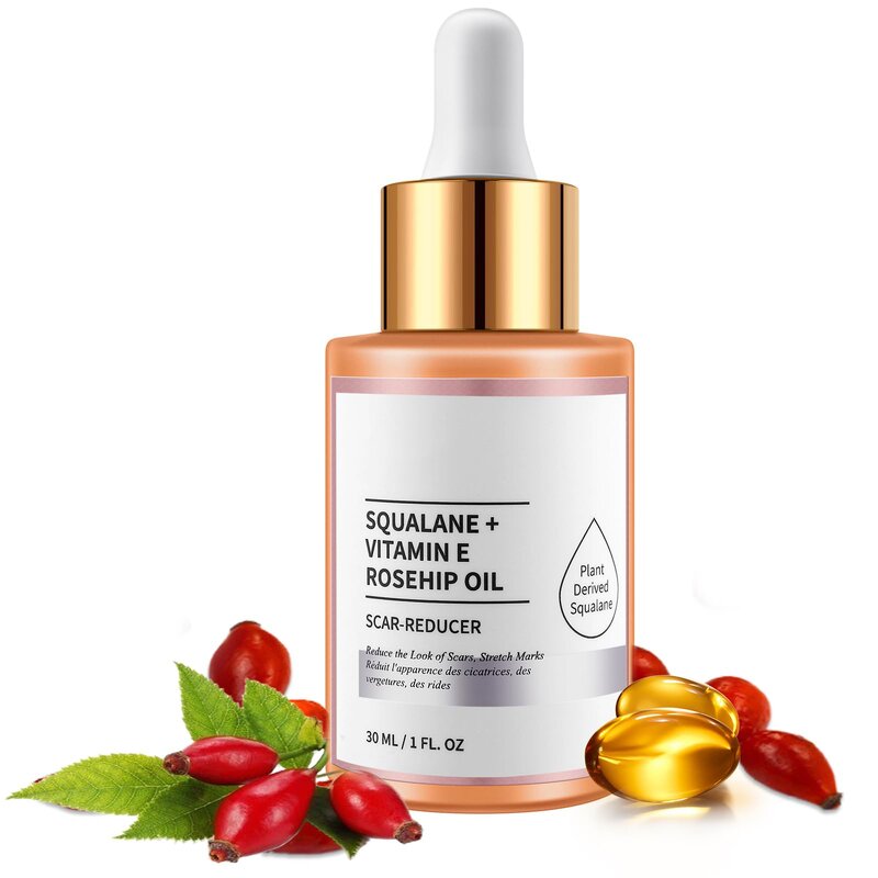 Rosehip Seed Skin Oil - Manufacturer - Stretch Mark Repair Antioxidant Anti-Aging Vitamin E