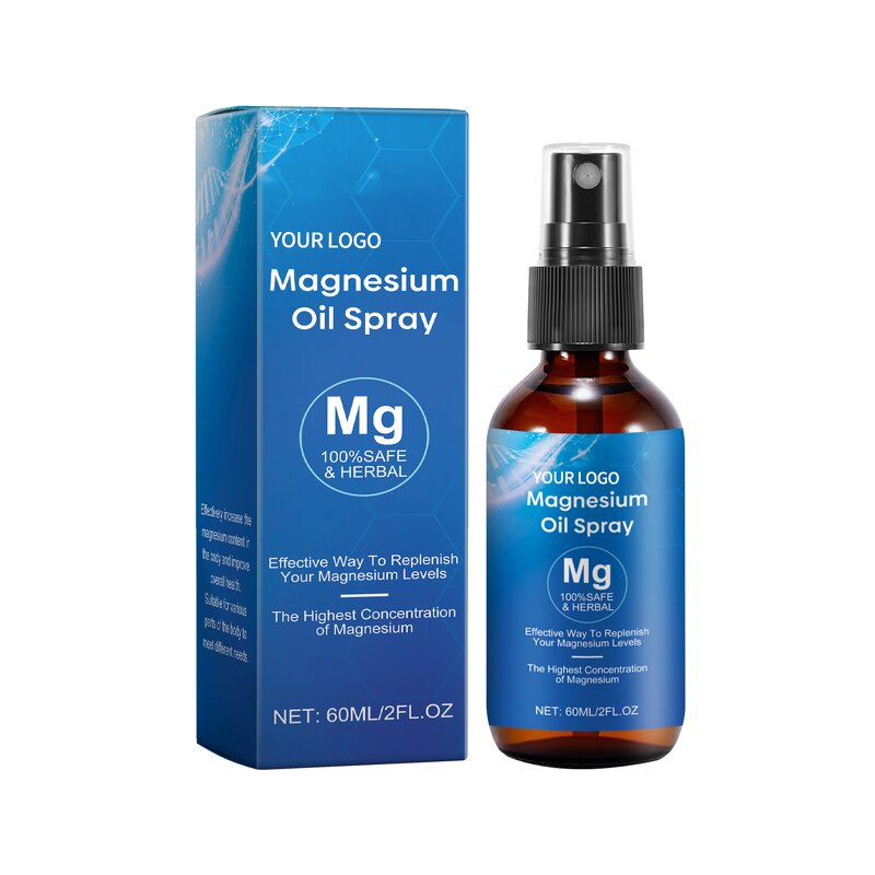 Magnesium Oil Spray - Manufacturer - OEM Private Label Pure Essential Oil Mist for Sleep Muscle Care