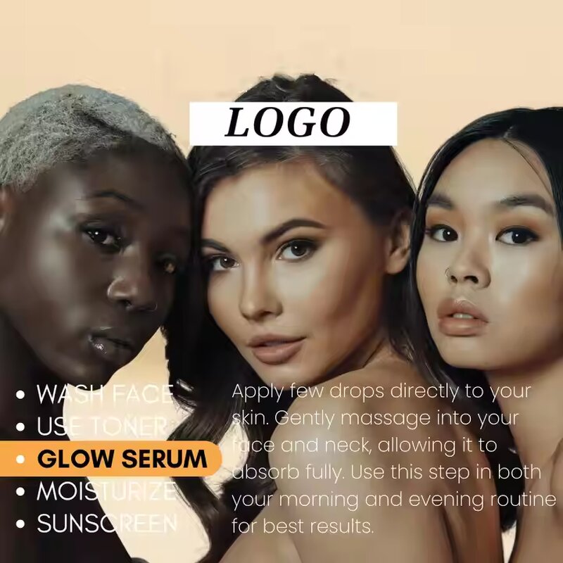 Vitamin C Face Serum - Manufacturer - Wholesale Hyaluronic Acid Vitamin E Brightening Moisturizing