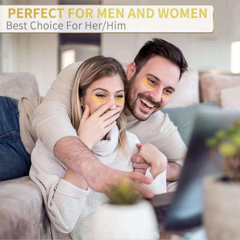 Collagen Eye Gel Pads - Manufacturer - 24K Gold Dark Circle Remover Anti Puffiness Wrinkle Eliminate