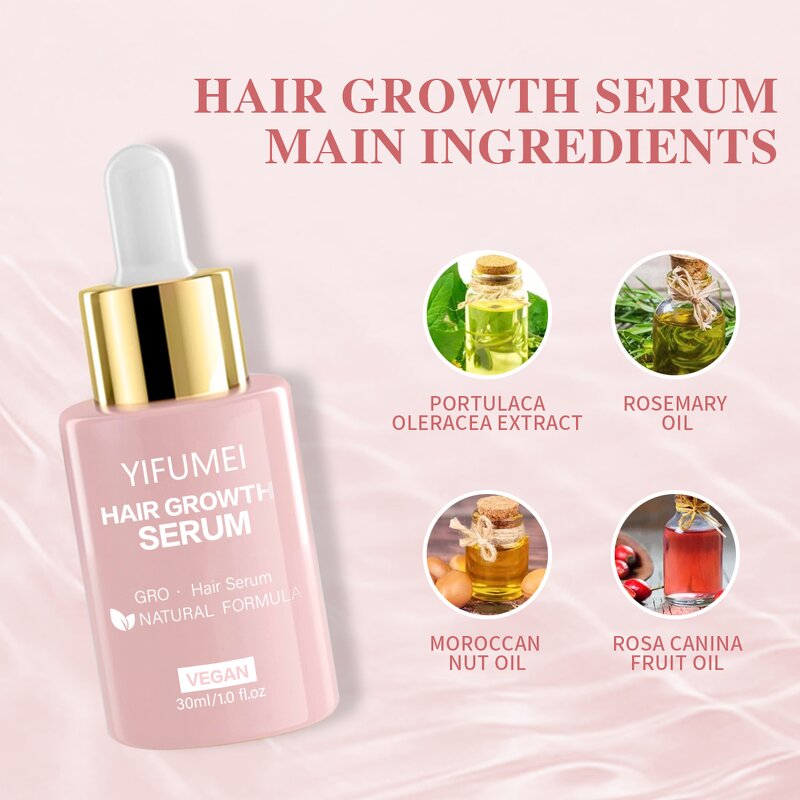 Rosemary Hair Growth Serum - Manufacturer - Private Label Organic Anti Loss Regrowth Repair Oil