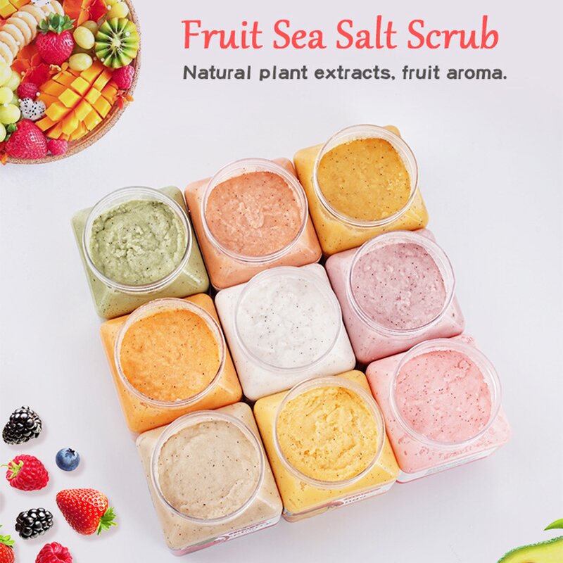 Fruit Body Scrub - Manufacturer - Private Label Organic Vitamin C Moisturizing Repair Exfoliating