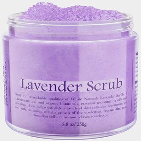 Lavender Body Scrub - Manufacturer - Private Label Deep Cleansing Exfoliating Soothing Lightening