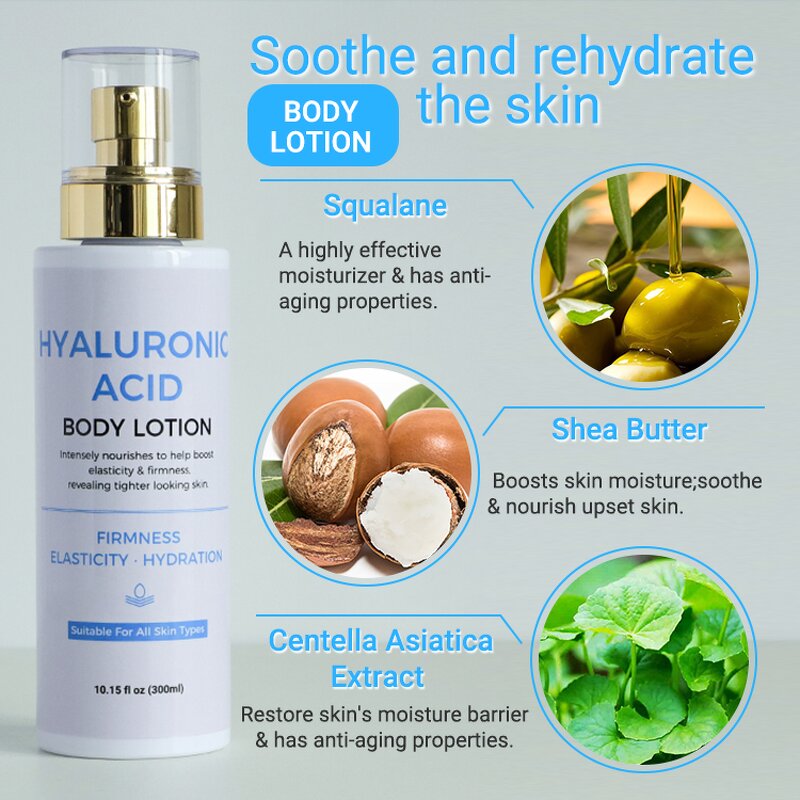 Hyaluronic Acid Skin Care Set - Manufacturer - Private Label Anti-Aging Collagen Face Moisturizer Kit