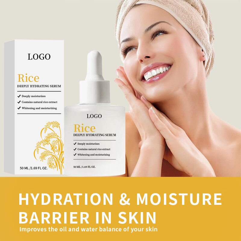 Rice Face Serum - Manufacturer - Private Label Natural Organic Blackhead Remover Firming Whitening