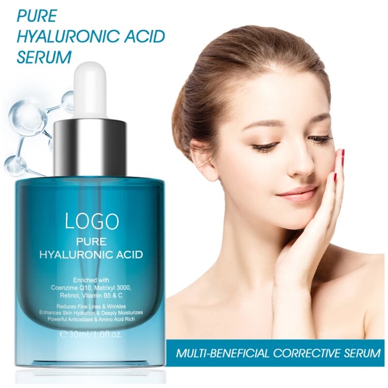 Hyaluronic Acid Serum - Manufacturer - Custom Logo Private Label Korean Vitamin C Anti Wrinkle Moisturizing