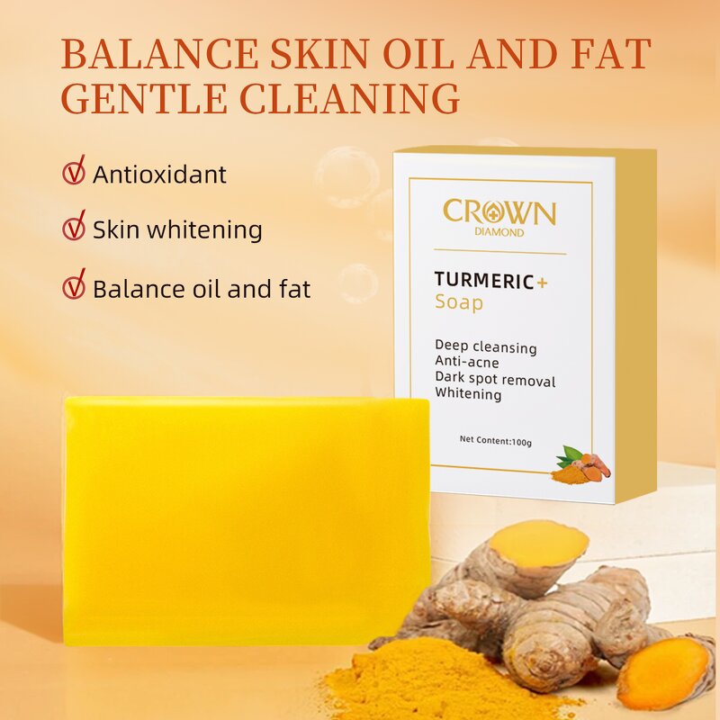 Turmeric Soap - Manufacturer - Wholesale Organic Handmade Deep Cleansing Anti Acne Lightening