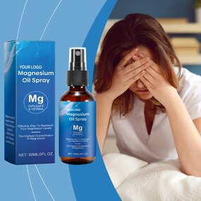 Magnesium Oil Spray - Manufacturer - OEM Private Label Pure Essential Oil Mist for Sleep Muscle Care