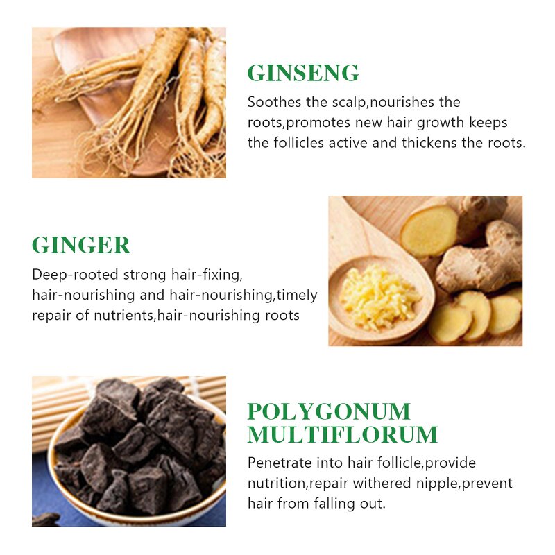 Ginger Hair Growth Serum - Manufacturer - Private Label Natural Organic Anti-Loss Regrowth Scalp Care