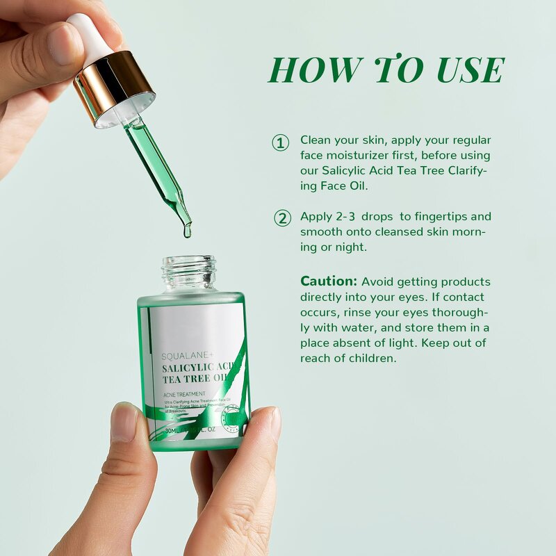 Tea Tree Oil - Manufacturer - Salicylic Acid Peeling Blackhead Remover Anti Acne Brightening