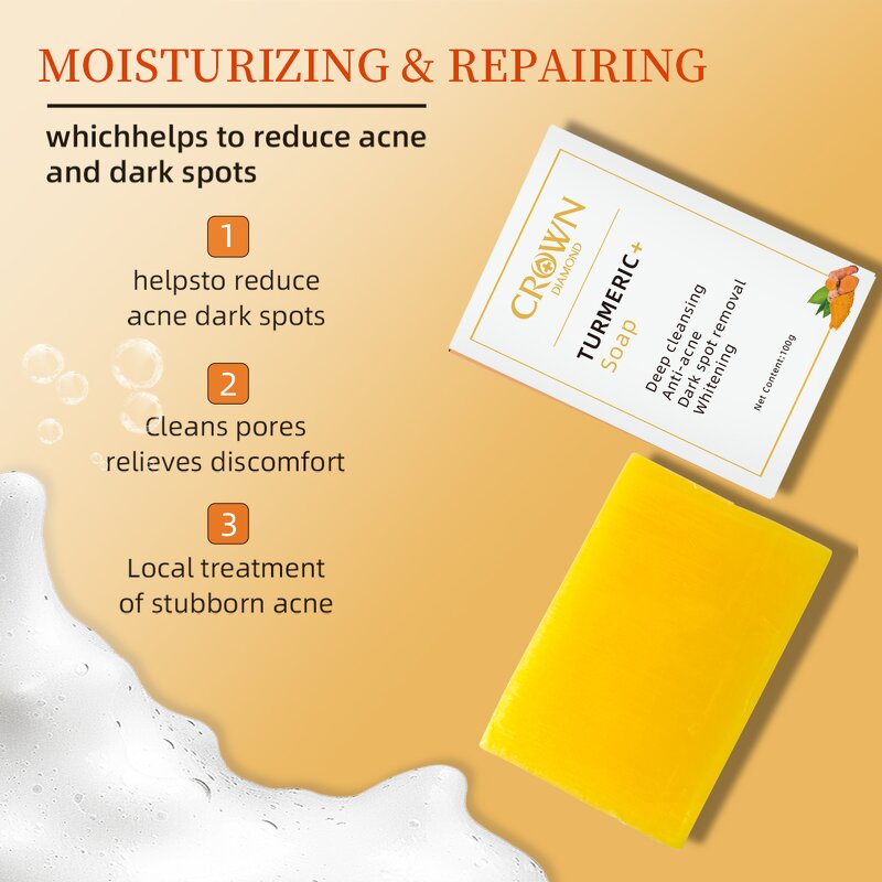 Turmeric Soap - Manufacturer - Wholesale Organic Handmade Deep Cleansing Anti Acne Lightening