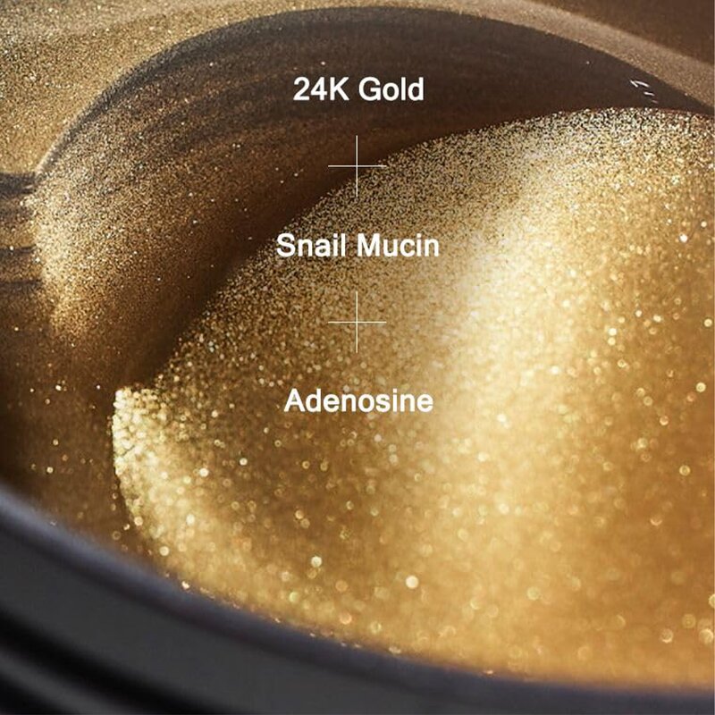 Gold Snail Eye Mask - Manufacturer - Customized Hydrating Moisturizing Hydrogel Eye Gel Pad