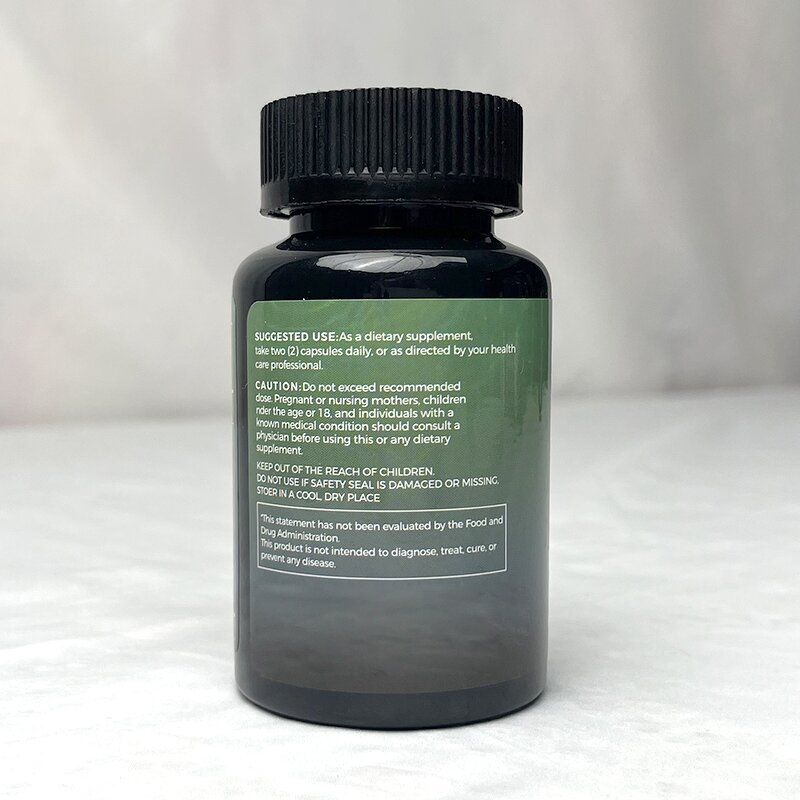 Sea Moss Capsules - Manufacturer - GMP OEM Vegan Seamoss Black Seed Oil Ashwagandha