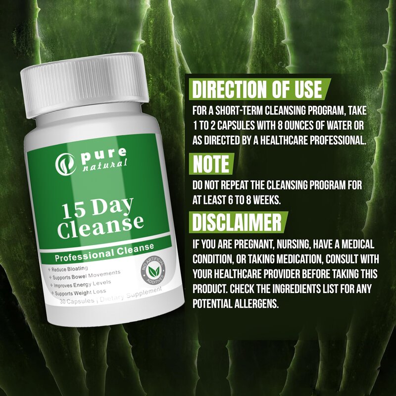 Colon Cleanse Capsules - Manufacturer - Wholesale 15 Day Intestinal Senna Leaf Weight Loss