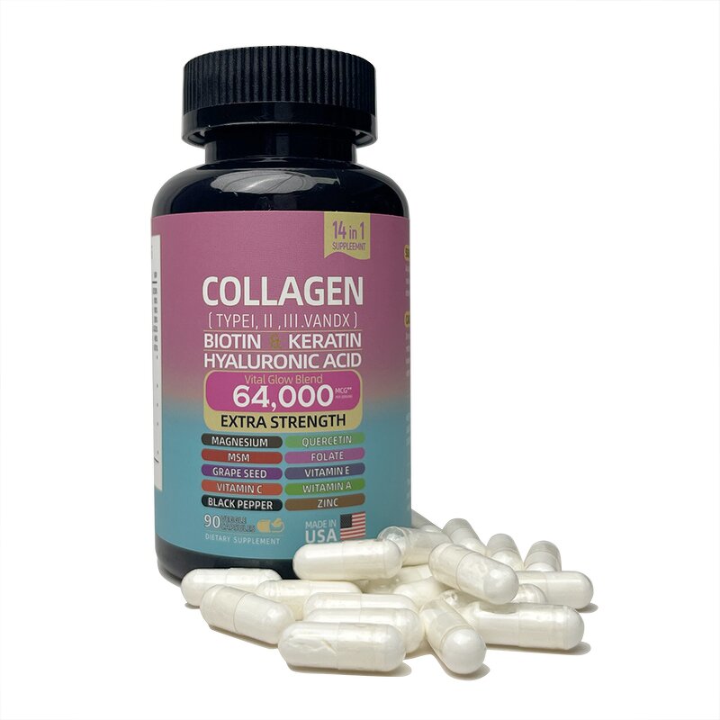 Collagen Powder - Manufacturer - OEM Private Label Marine Keratin Biotin Hyaluronic Acid